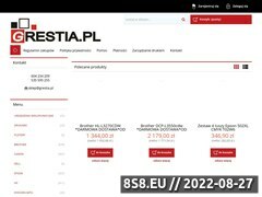 Miniaturka grestia.pl (Drukarki, Tonery, <strong>plotery</strong>, Tusze, Papier, Bindownice )