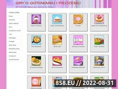 Miniaturka grygotowanie.com.pl (Gotowanie - <strong>gry dla dzieci</strong>)