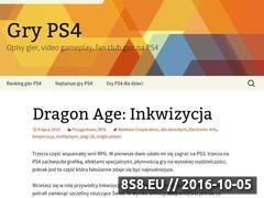 Miniaturka gryps4.pl (Blog z opisami gier na konsole PS4)