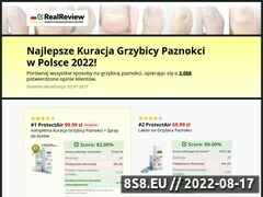 Miniaturka domeny grzybicapaznokci.pl