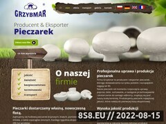 Miniaturka www.grzybmar.pl (<strong>hodowla</strong> pieczarek)