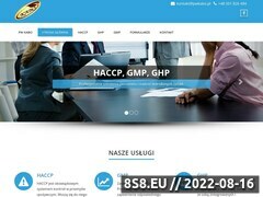 Miniaturka haccp.pwkabo.pl (Usługi z zakresu HACCP, GMP oraz GHP)