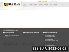 Miniaturka domeny www.haerson.pl