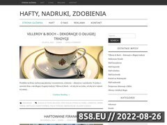 Miniaturka domeny www.haftidruk.pl