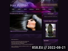Miniaturka domeny www.hair-poznan.pl