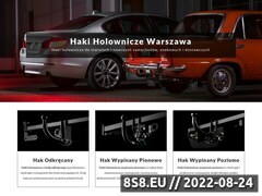 Zrzut strony Haki holownicze Warszawa