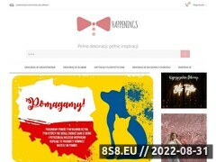 Miniaturka happenings.pl (Dekoracje ślubne, urodzinowe i świąteczne)