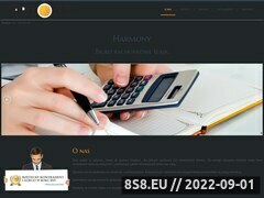 Miniaturka www.harmony.org.pl (Biuro rachunkowe, księgowa oraz obsługa ksiąg)