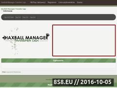Miniaturka domeny haxball-manager.pl