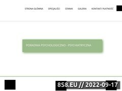 Miniaturka strony Poradnictwo lekarza psychiatry, psychologa i psychoterapia