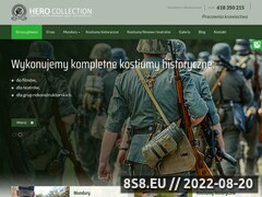 Miniaturka www.hero-collection.com.pl (<strong>mundury</strong> dla policji i <strong>mundury</strong> dla straży)
