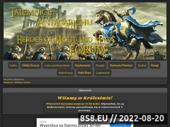 Miniaturka strony Tajemnice Antagarichu Heroes of Might and Magic III Forum