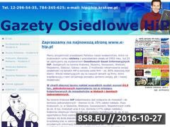 Miniaturka www.hip.o12.pl (Dobra reklama - Gazeta Osiedlowa HIP)