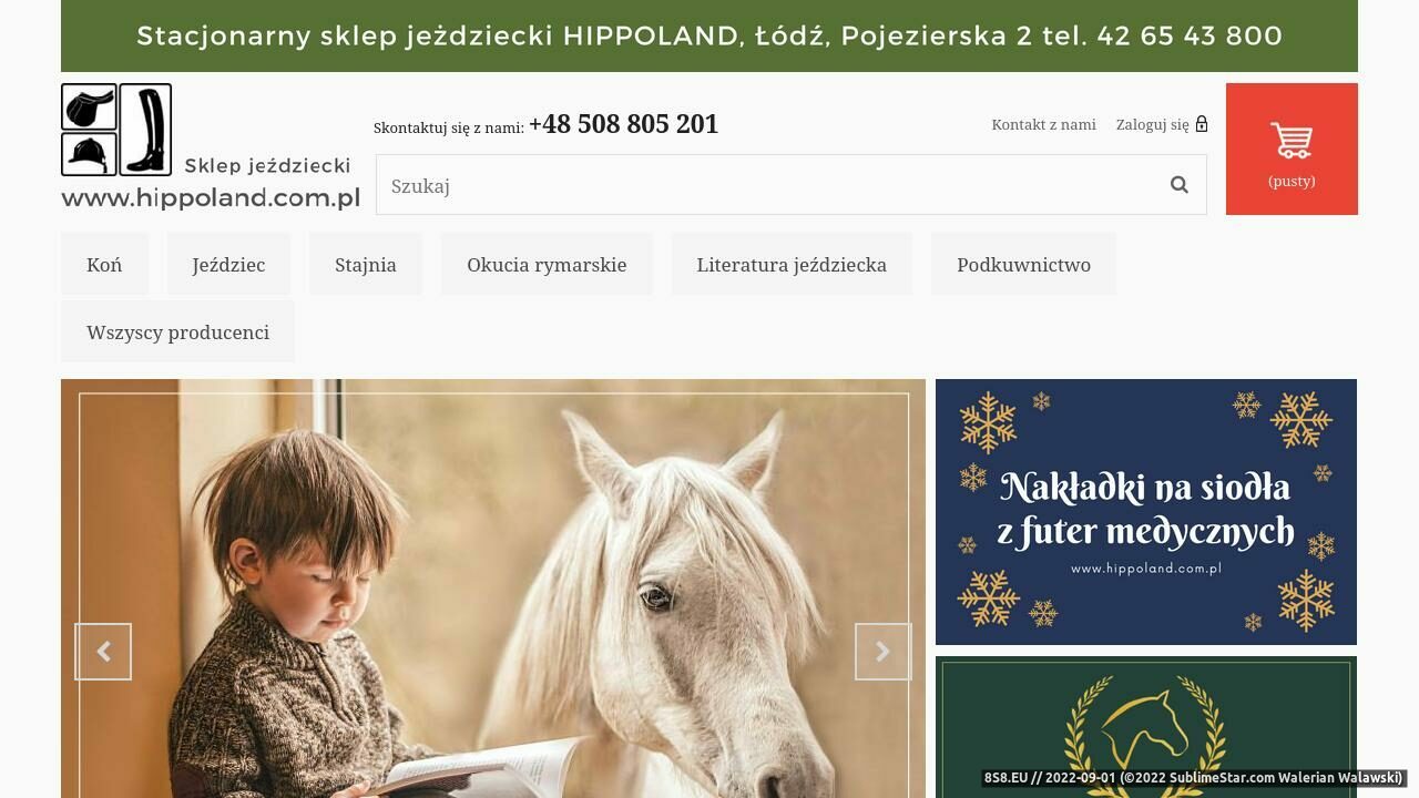 HIPPOLAND - Sklep jeździecki www.hippoland.com.pl (strona www.hippoland.com.pl - Sprzęt podkuwniczy)
