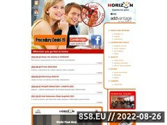 Miniaturka domeny www.horizon.edu.pl