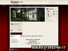 Miniaturka domeny www.hotelbugatti.pl