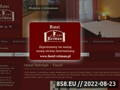 Miniaturka domeny www.hotelretman.pl