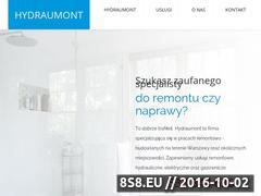 Miniaturka hydraumont.pl (Usługi budowlane - hydraulik, elektryk i remonty)