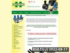 Miniaturka strony Hydrotech J. Gutowski - hydraulika siowa, napdy i sterowania
