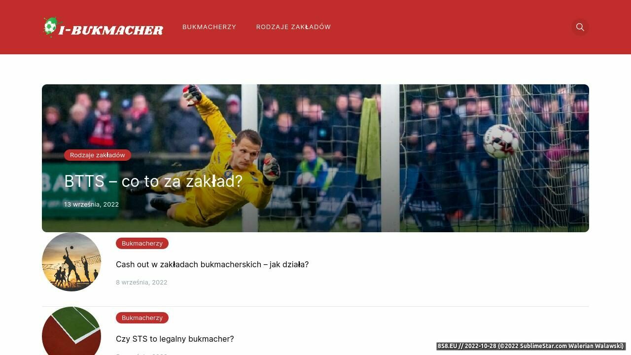 Bukmacher online (strona www.i-bukmacher.pl - I-bukmacher.pl)