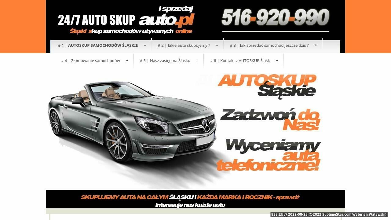 Skup samochodów całe Śląskie - złomowanie aut (strona i-sprzedaj-auto.pl - I-sprzedaj-auto.pl)