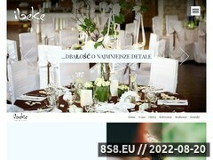 Zrzut strony IBEKE weddings & events