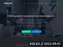 Miniaturka idea4me.pl (Profesjonalne tworzenie <strong>stron</strong> internetowych)