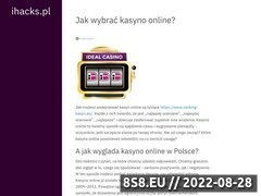 Miniaturka ihacks.pl (Hacki, cheaty i boty do gier online!)