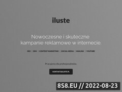 Zrzut strony Projektowanie stron WWW Gdynia