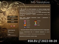 Miniaturka domeny www.ims-translations.pl
