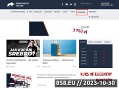 Miniaturka independenttrader.pl (Niezależny portal finansowy - Independent Trader)