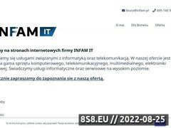 Miniaturka domeny infam.pl