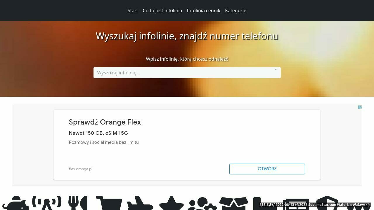 Kontakt z BOK każdej firmy w Polsce (strona infolinia.info.pl - Infolinia Info - Kontakt)