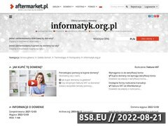 Miniaturka domeny www.informatyk.org.pl