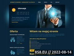 Miniaturka informatyk.sosnowiec.pl (Profesjonalne usługi informatyczne)