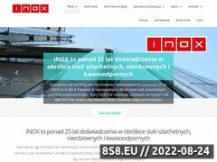 Miniaturka domeny www.inox.pl