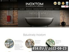 Miniaturka domeny www.inoxtom.pl