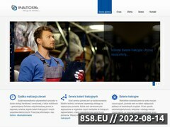 Miniaturka instore.pl (<strong>baterie</strong> trakcyjne oraz akumulatorownie)