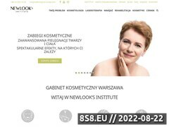 Zrzut strony Salon kosmetyczny Warszawa