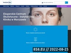 Miniaturka instytutoka.pl (Centrum diagnostyki i terapii chorób siatkówki)