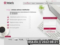 Miniaturka intaris.pl (Outsourcing IT, wsparcie IT dla firm i audyty IT)