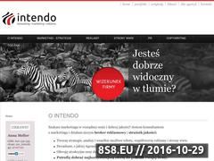 Zrzut strony Intendo - marketing, reklama, firmy, sprzedaż i PR