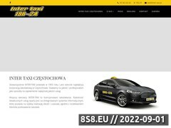 Miniaturka inter-taxi.pl (Stowarzyszenie kierowców INTER-TAXI Częstochowa)