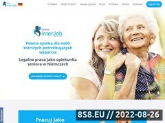 Miniaturka interjob.com.pl (Inter Job opieka osób starszych, Lubin)