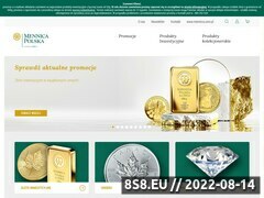 Miniaturka inwestycje.mennica.com.pl (Bezpieczne inwestycje: złoto, <strong>srebro</strong> i diamenty)
