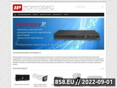 Zrzut strony Monitoring wizyjny IP