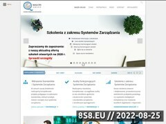 Miniaturka iso.org.pl (Usługi z zakresu systemów zarządzania ISO)