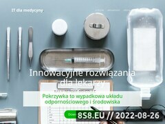 Miniaturka domeny www.itdlamedycyny.pl