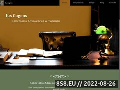 Zrzut strony Adwokat Toruń - prawnik Toruń - Kancelaria Adwokacka Ius Cogens