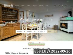 Miniaturka izbica.com.pl (Noclegi Karpacz oraz pensjonat Karpacz)